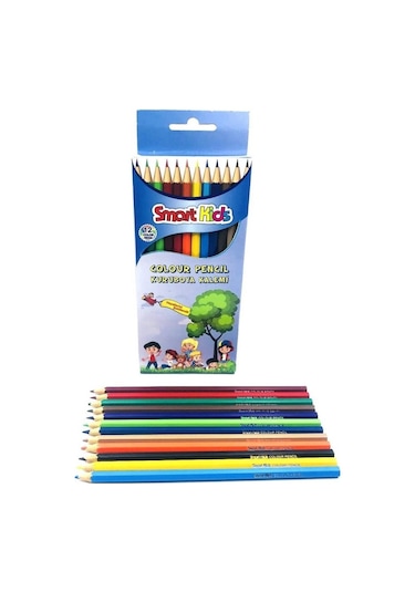 Smart Kids Kuruboya Kalem Seti - 12 Renk