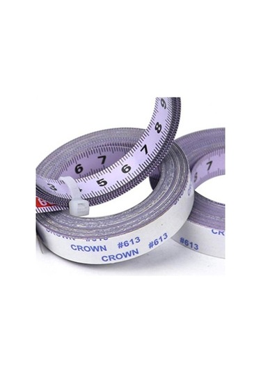 Novahub 4m Merkezli Paslanmaz Çelik Kendinden Yapışkanlı Ölçüm Cetveli - 1/2/3/4/5/6m Seçenekleri 4 M