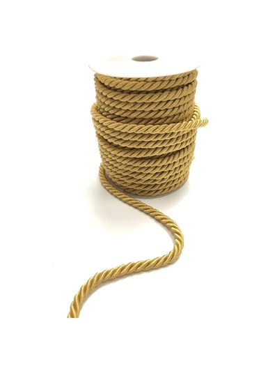 FdayAksesuar Hardal Sarı Kordon Ip 8 Mm 10 Metre FRDY16022