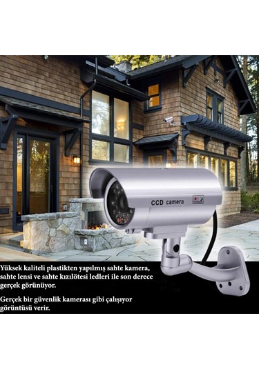 %100 Gerçekçi İç Ve Dış Mekan İçin Sahte Güvenlik Kamerası