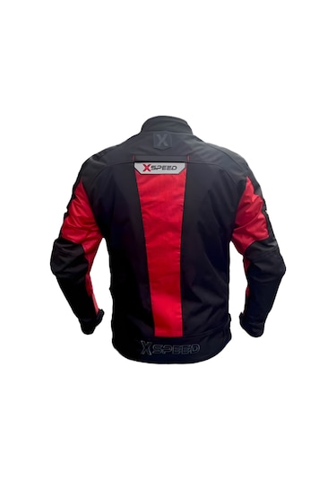 Xspeed War 4 Mevsimlik Korumalı Motosiklet Montu Kırmızı