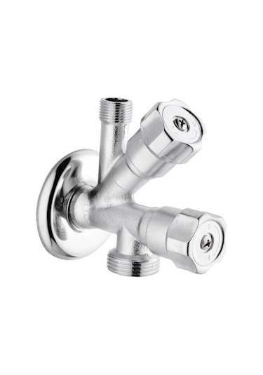 Seval Dual Taharet + Çamaşır Çatal Ara Musluk Krom