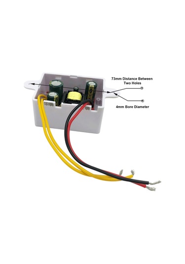 Youmex 12v 3a 36w Ac-dc Giriş 100-240v Güç Modülü Zfx-w305a - 24v/1.5a Seçenekli