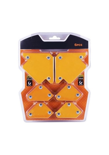 6'lı Set Mıknatıslı Lehimleme Kaynak Gönye Tutucu