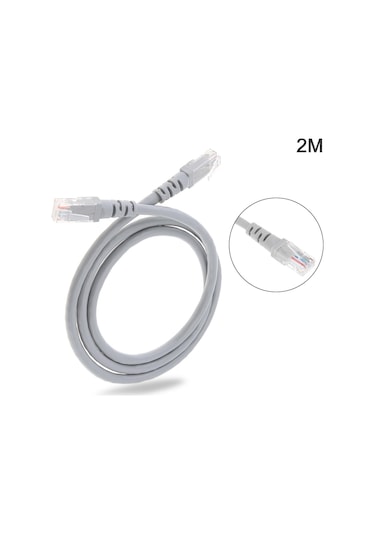 CAT6 Ethernet LAN Ağ Network Patch Kablo 2 M
