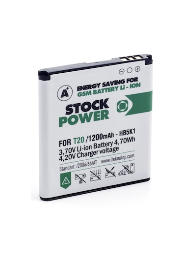 Turkcell T-20 1200 Mah Stock Power Batarya