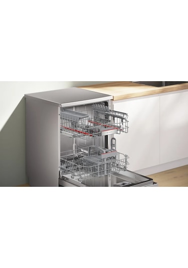 Bosch SMP6EKI60T 6 Programlı Solo Bulaşık Makinesi Inox