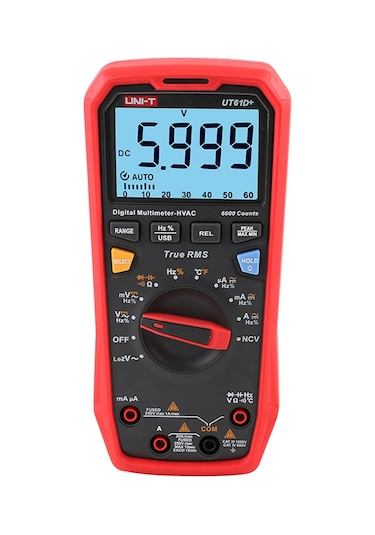 Uni-T Ut-61d+ 1000v True Rms Digital Multimetre
