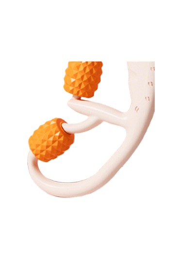 Suntek Taşınabilir 13 Tekerlekli Bacak Masaj Silindiri Turuncu Turuncu