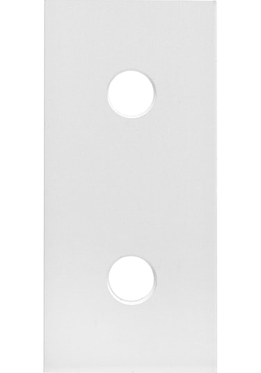 Yifomall Alüminyum Profil Bağlantı Plakası - 2 Delikli, Dayanıklı Ve Esnek Yapı İçin 10 Adet