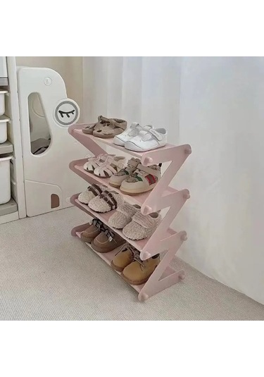 Maoyaya Basit Ayakkabı Rafı, Renkli Saklama Dolabı, Ayakkabı Kutusu, Pratik Tasarım Çok Renkli
