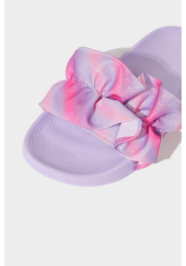 Defacto Kız Çocuk Düz Taban Tek Bantlı Eva Terlik Z8670a625smpr141 Mor