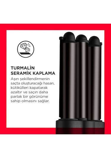 Revlon RVIR3056 Wawe Master Dalga Yaratıcı Saç Şekillendirici (Teşhir)