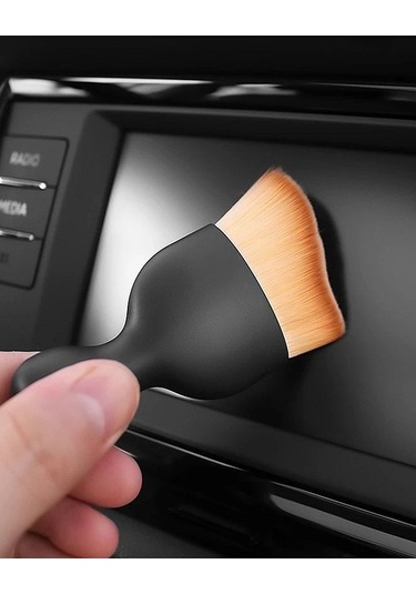 Araç Oto Araba Klima Havalandırma Detaylı Temizlik Fırçası Premium Yumuşak Tüylü Orta Boy