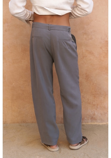 Mai Collection Lorenza Kemer Detay Antrasit Erkek Pantolon Antrasit