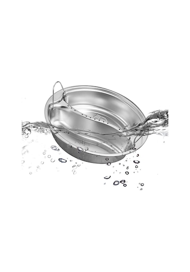 Homyl Patates Mutfak Için Paslanmaz Çelik Vapur Sepeti 18.8x4cm