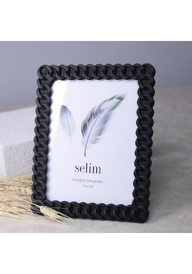 Selim 15 x 20 CM Florence Çerçeve Siyah