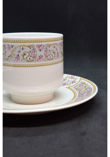 Schumann Arzberg Duble Kahve Fincanı 160 Ml Pembe Tomurcuk