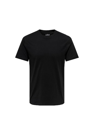 Only & Sons Erkek T Shirt 22025208 Siyah