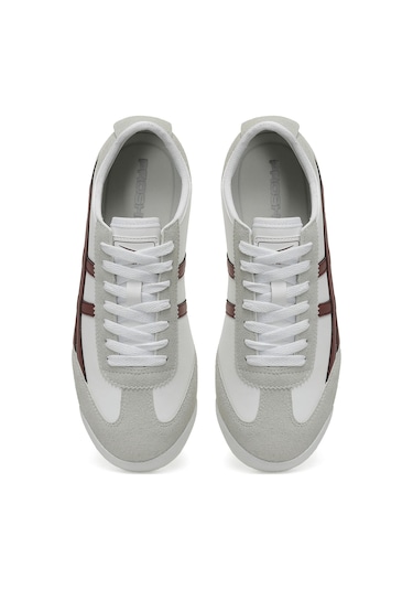Proshot Zac W 5fx Beyaz Kadın Sneaker 000000000102055254 Beyaz-bordo Beyaz - Bordo