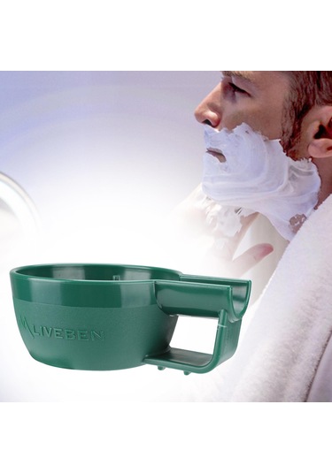 Dolıty Sabun Kupa Kase Taşınabilir Tıraş Kasesi Yeşil