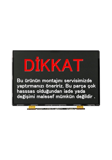 Apple Uyumlu MacBook Aır 13 Model A1466 2014 Notebook Ekran Ön Pane