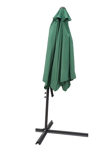 Yandan Kollu Şemsiye Yeşil Bahçe Şemsiyesi