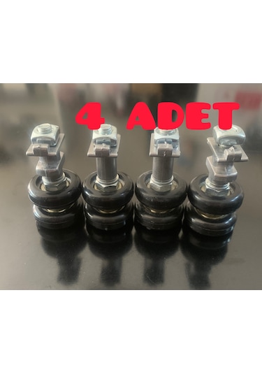 Tusem 4 Adet Cam Balkon Tekeri