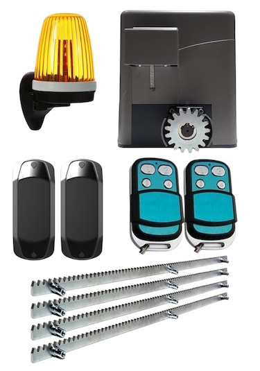 Zkt 600 Kg Motor Seti Bahçe Kapı Motoru Yana Kayar Otamatik Kapı