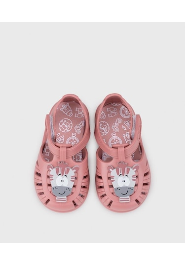 İgor Igor S10373-383 Tobby Zebra Kız Çocuk Sandalet Pembe