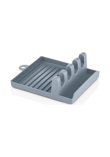 Porsima Org-85 Kaşık Ve Kapak Tutucu Kaşık Kepçe Altlığı Antrasit