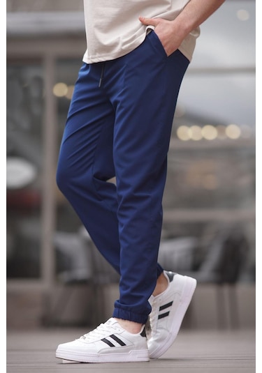 Madmext İndigo Erkek Jogger Pantolon 6529-indigo İndigo