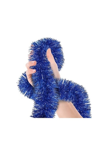 Simli Parti Süsü 2 Metre Mavi-9064301290844hkn