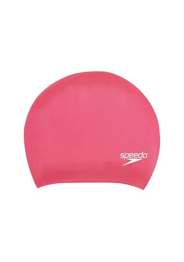 Speedo Long Haır Cap Uzun Saç Bonesi 8-06168a064 Pembe
