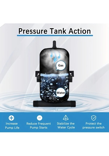 Motion003 1 Bilgisayar Rv Su Pompası Toplama Tankı Motorhome Karavan Seyahat Deniz İçin Önceden Şarjlı Abs Basınç Tankı Pil Olmadan İç Fonksiyonlu Pompa Aksesuarı