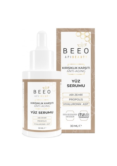 Beeo Apibeauty Arı Zehirli Propolisli Anti-Aging Yüz Bakım Serumu 30 ML