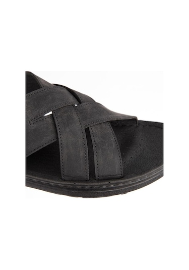 Muya Tiger 31318-001 Anatomik Taban Erkek Terlik Siyah 40-45