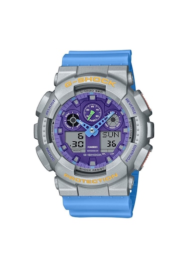 Casio G-shock Ga-100eu-8a2dr Unisex Kol Saati Gri