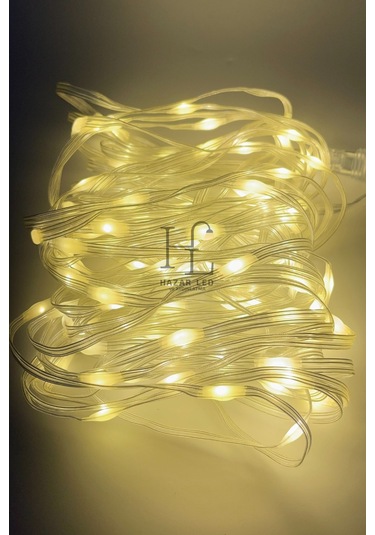 10 Metre Gün Işığı Peri Led Işık Ip64 Dış Mekan Jack Eklemeli Dekoratif Led Işık Yılbaşı Süsü Gün Işığı