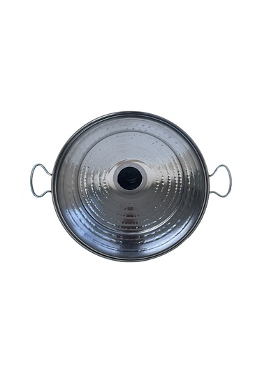 Yemek Pişirme Tavası Kapaklı 40 Cm'lik-81 Çelik