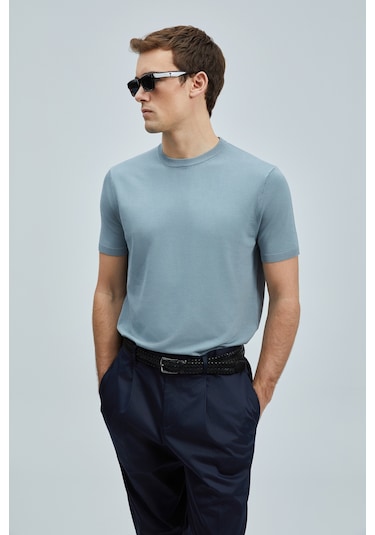 Lufian Tıno Erkek Modal Karışımlı Kazak Açık Yeşil Açık Yeşil 111090110100620 Açık Yeşil