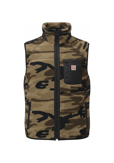 Superfly Men Polar Waıstcoat Spf101222211210 Haki