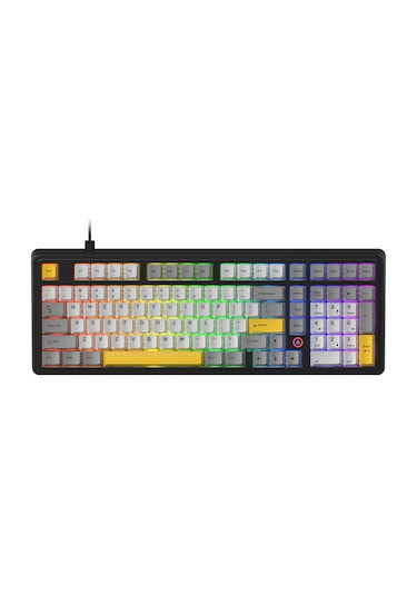 Ak980 Daydream Switch Kablolu Mekanik Oyun Klavyesi- Rgb Aydınlatmalı- Siyah