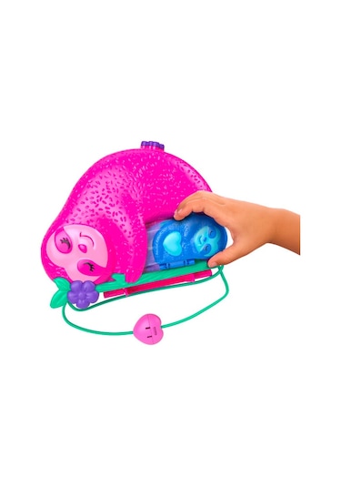 Polly Pocket Tembel Hayvan Ailesi 2'si 1 Arada Kompakt Çanta HRD40