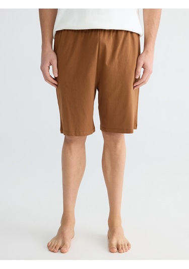 Lc Waikiki Lc Waıkıkı Bej Standart Kalıp Erkek Pijama Alt Şort