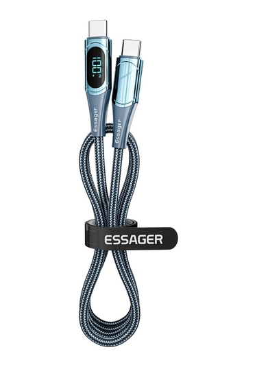 Cbtx Essager Usb-C 100 W 5A Şarj Veri Aktarım Kablosu 2 M