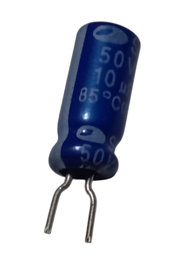 100 Adet 10uf 50v Elektrolitik Kondansatör 5x11mm - Kısa Bacaklı
