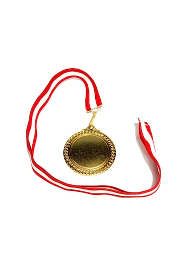 Baskısız Boş Yazısız Madalya + Kurdele