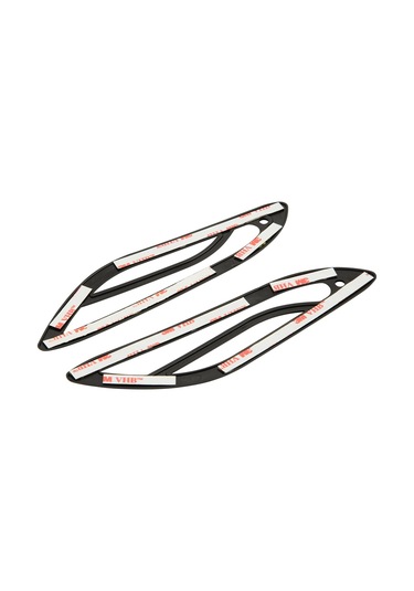 Vespa Primavera-sprint Dekoratif Arka Sinyal Kaplama Mat Siyah / Sıp