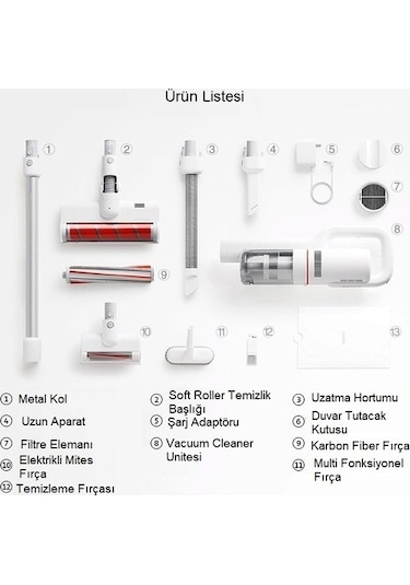Xiaomi Roidmi F8 Absolute Siklonik Sistem Şarjlı Dikey Süpürge